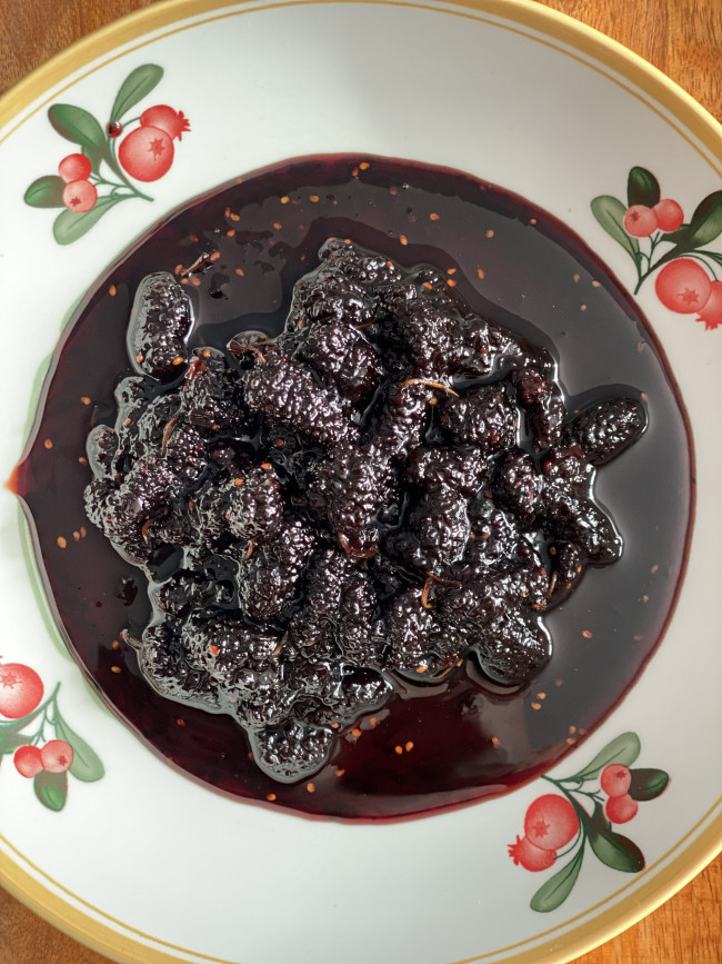 Варенье тутовое ( тутовник ) черное 0,5 банка