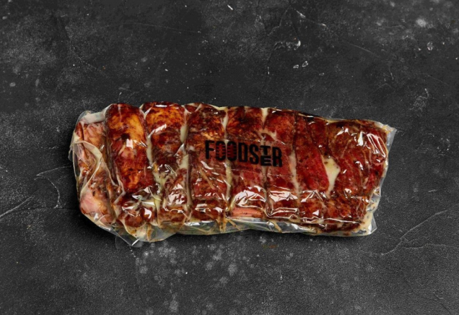 Свиные ребра горячего копчения (примерный вес готового блюда 1-2 кг) 1 кг