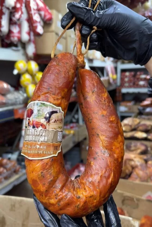 Свиная колбаса КОЛЕЧКО 1 кг