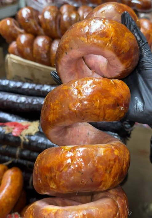 Свиная колбаса СПИРАЛЬ 1 кг Свиная колбаса СПИРАЛЬ 1 кг